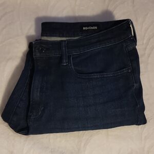 Bonobos Dark Wash Denim Jeans, Waist 38, Length 30 To 32, Athletic Fit